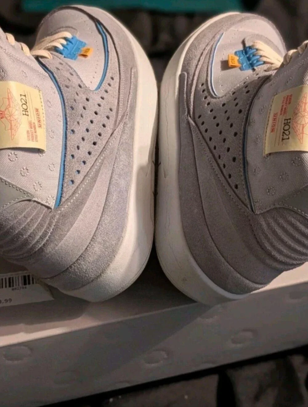 UNION LA ✖️ AIR JORDAN 2 RETRO SP 'GREY FOG' Men's Size 13.